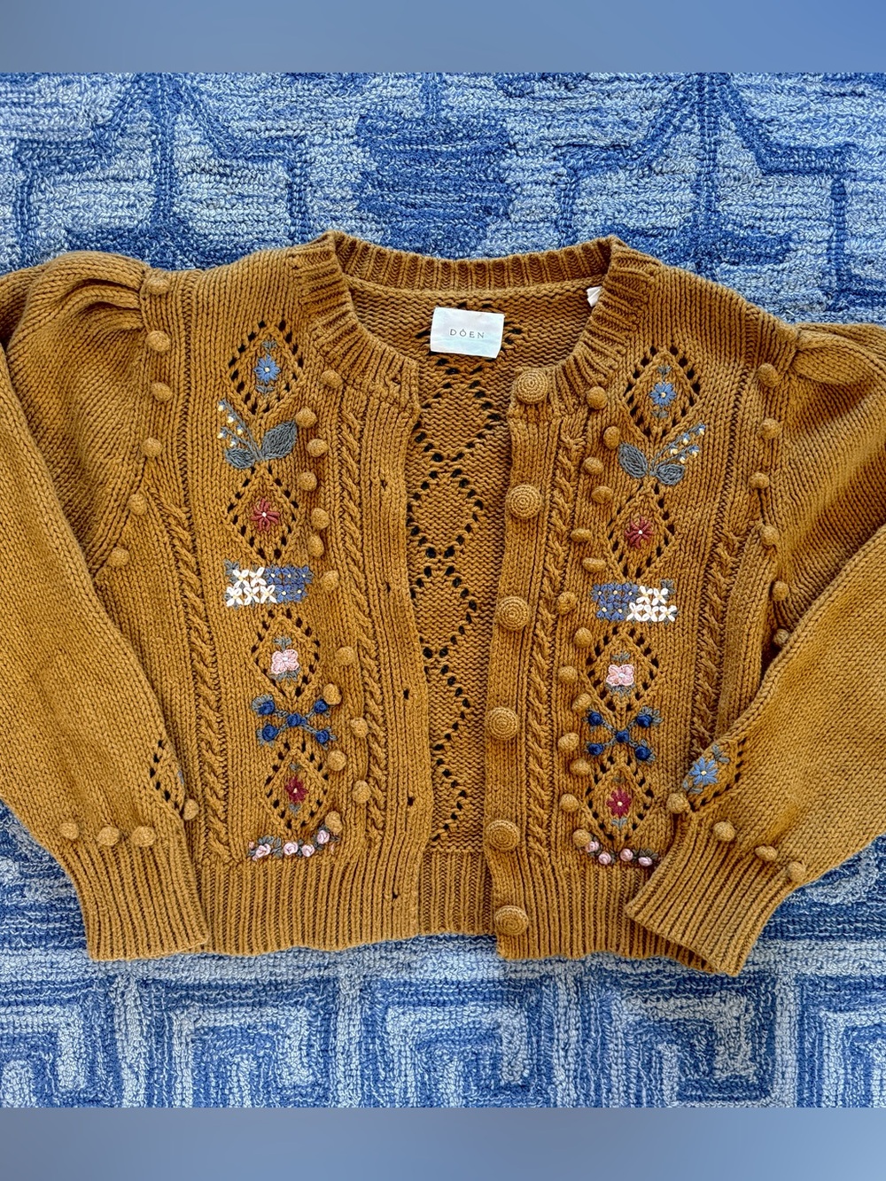 Doen Forget-Me-Knot Cardigan
